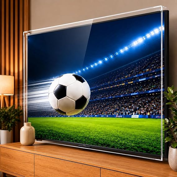from 19 inch to 75 inch ULTIMATE Anti UV Acrylic for QLED, OLED, LCD, LED Plasma 3D HDTV (43")
