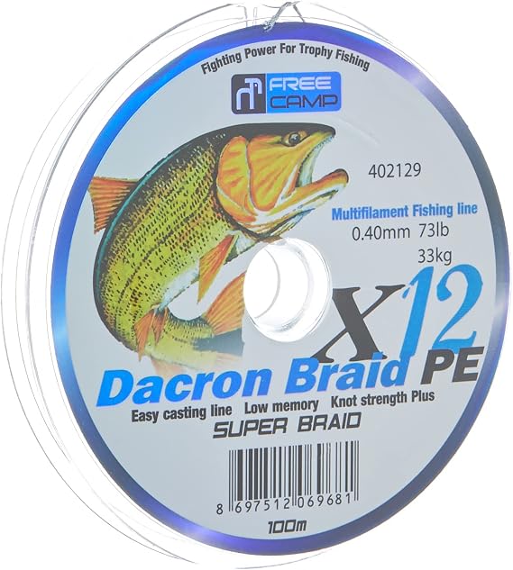 Free Camp Dakron 12 Braid 100 m, 0.40 mm Olta Misinası