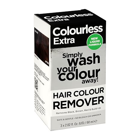 Colourless Max Effect hair colour remover pack of 1.