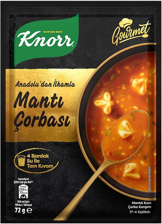 Knorr Mantı Çorbası 72 gr