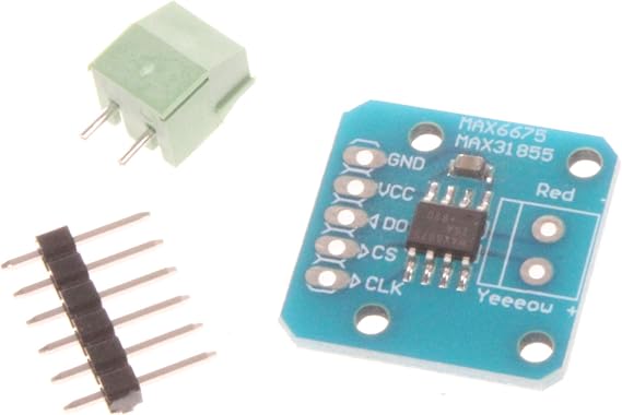 NOYITO MAX6675 Thermocouple Module Temperature Sensor K-Type Thermocouple Module Detection Temperature Range 0C to 1023.75C