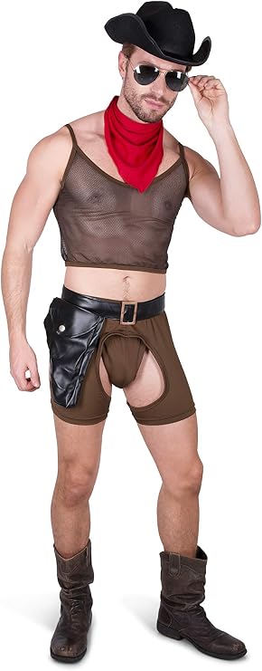 Karnival Costumes Risque Buckaroo Cowboy Men's Costume