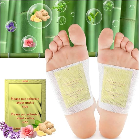 Foot Pads maguja 100Pcs Foot Pads for Foot Care, Ginger Foot Patch