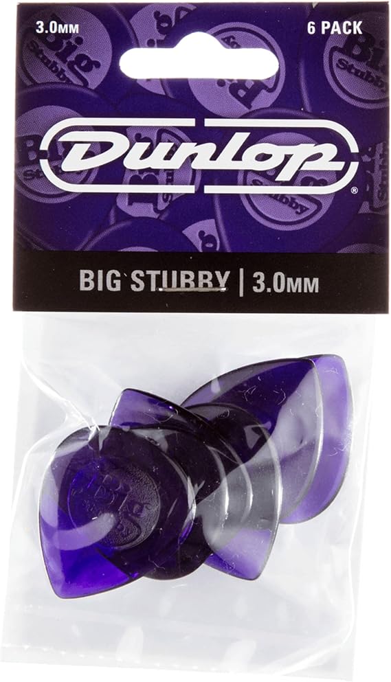 Dunlop Big Stubby Picks, 3.0mm