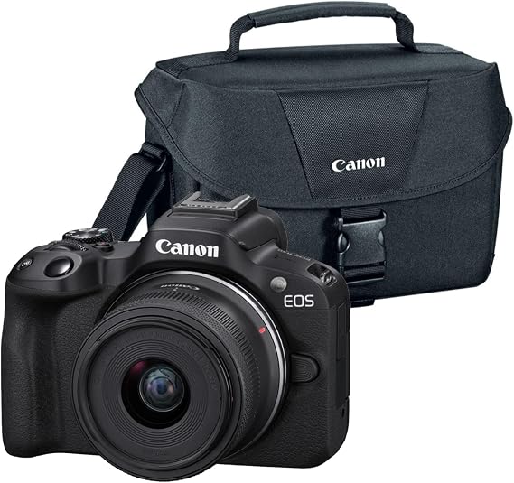 Canon EOS R50 Mirrorless Camera Bundle (Black)