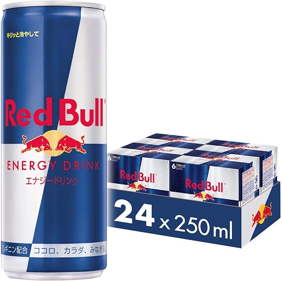 Red Bull Pack of 2, 8.5 fl oz 250 ml x 24 Bottles 24 bottles x 2 cases