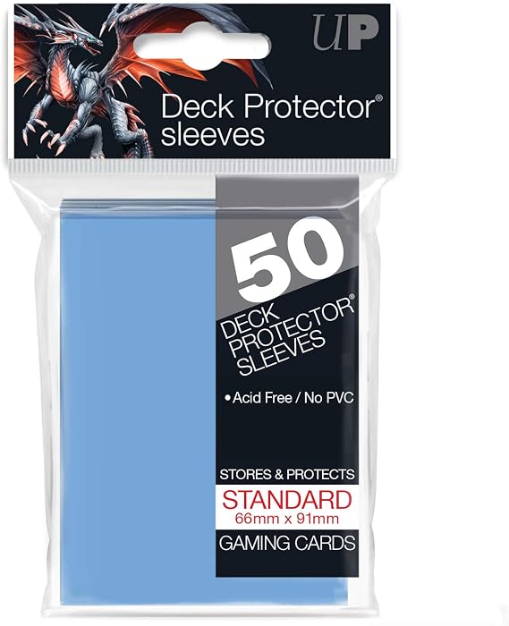 Deck Protector Sleeves Light Blue (50 ct.)