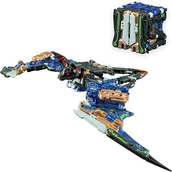52TOYS Beastbox BB-64 Radioheadar Deformation Toys Action Figure, Converting Toys in Mecha and Cube, Perfect Birthday Party Gift for Teens and Adults, Based on Bat