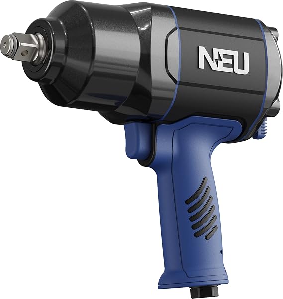 Air Impact Wrench 3/4 inch,PNEUPACTURE 1480FT-LB Air Impact Wrench with Twin Hammers,5500RPM High Torque Air Impact Wrench