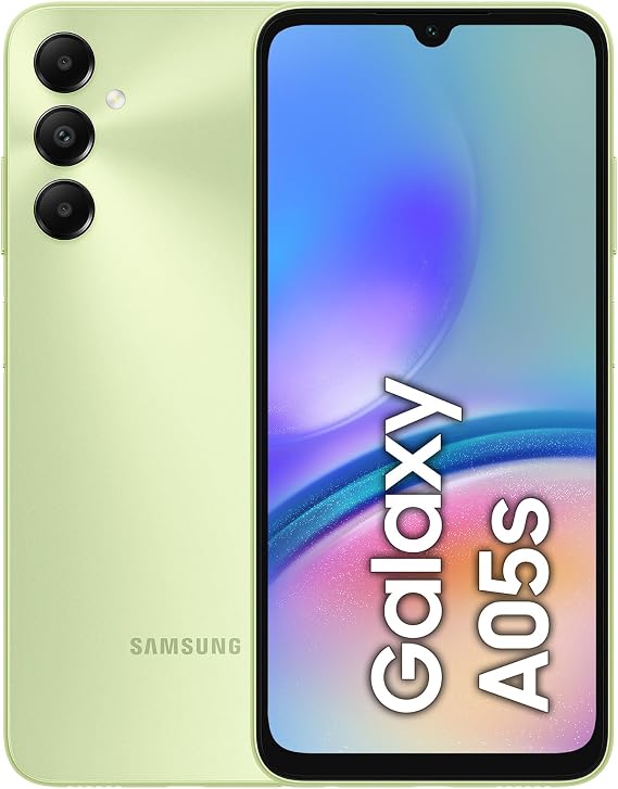 Samsung Galaxy A05s, Factory Unlocked Android Smartphone, 13MP Front Camera, Fast Charging, 64GB, Light Green, (UK Version)