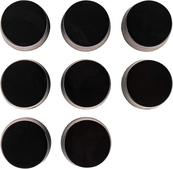 Isolate It: Sorbothane Vibration Isolation Circular Disc Pad 0.5" Thick 1" Dia. 30 Duro with 3M PSA - 8 Pack