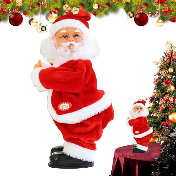 Twerking Santa Claus Safe Interactive Musical Twerking Shaking Decoration