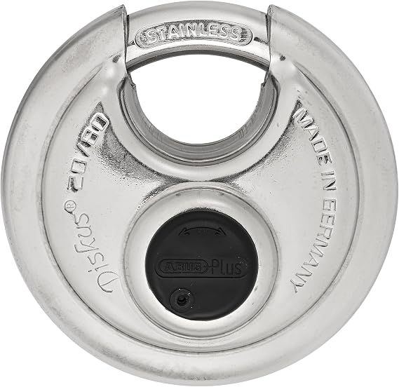 ABUS 20/80 Diskus Stainless Steel Padlock Keyed Different 141