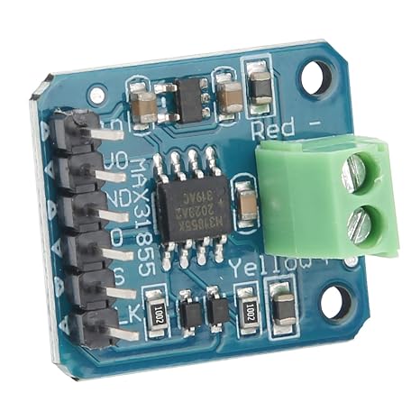 K Type Thermocouple Module K Type Thermocouple Temperature Sensor Module -200℃〜+1350℃ SPI Port Digital Output MAX31855 Durable Long-Term Use