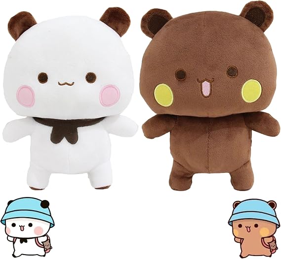 Bubu Dudu Cuddly Toy Dubu Bubu Bear Panda Bu-bu Du-du Cuddly Toy Pack of
