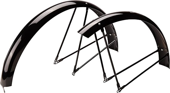 Wald 962-26 Balloon Bicycle Fenders Fenders (26-Inch, Black)