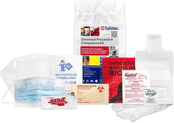 Safetec Universal Precaution Compliance Kit (Poly Bag)