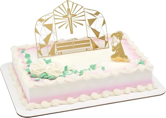 Communion Girl Cake Kit, Cake Topper, DecoPac
