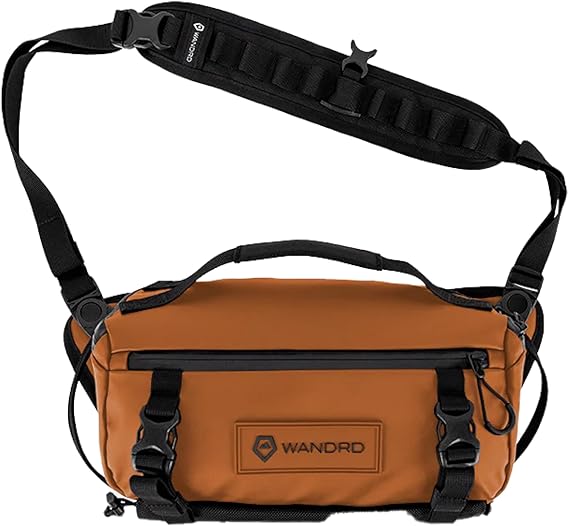 WANDRD ROGUE V1 6L Camera Sling Bag, Sedona Orange, 3-Way Carry