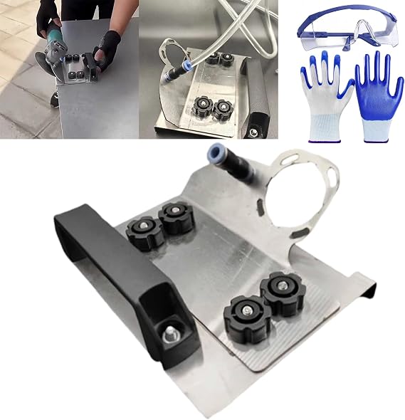 45 Degree Tile Chamfering Tool, Angle Grinder Stand for Tile 45 Chamfer Cutting, Angle Grinder Tile Chamfering Stand, 45 Degree Tile Chamfering Tool for Angle Grinder Holder (1Pcs)