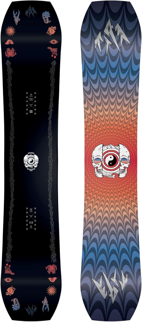 JONES - Men's Tweaker Pro Men's Snowboard All-Mountain Twin Camber Stiff Flex