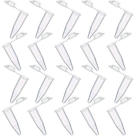 20 Pieces 1.5ml Centrifuge Tube, Micro Conical Centrifuge Tubes