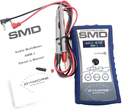 SMD Audio Multi Meter/Hand Held Amplifier Dyno - Real time wattage Tester