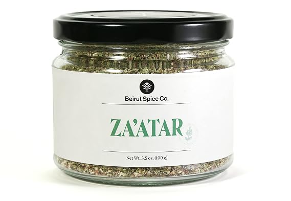 Beirut Spice Co. Authentic Za'atar Spice Mix With Hyssop - 0 Additives Or Oils, Premium Grade - 3.5 Oz