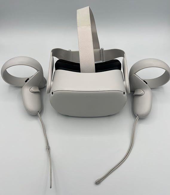 Oculus Quest 2 Advanced All-in-One Virtual Reality Gmaing VR Headset 128GB Set, White