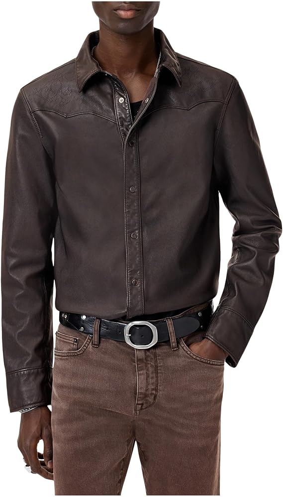 John Varvatos Men's Samuel Shirt Jacket