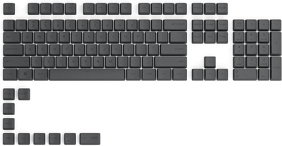 GLORIOUS GPBT Dye Sublimated Keycaps - Thick PBT Plastic 114 Keycap Set for 100% Full Size, 85% 80% TKL, 60% Compact, 75% Mechanical Keyboards GPBT Parent