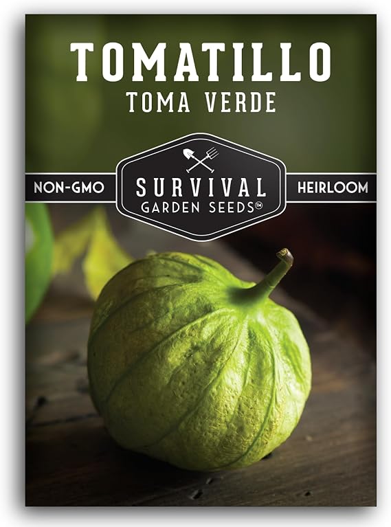 Toma Verde Tomatillo Seeds for Planting - 1 Pack