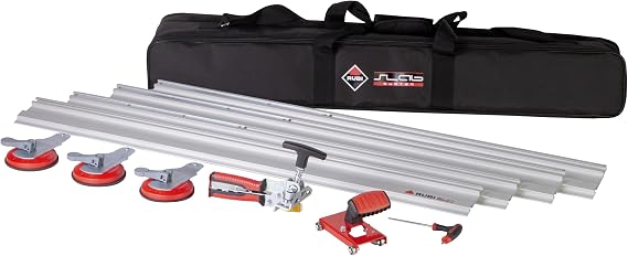 Slim Cutter Plus | Manual Cutting System Connectable Guides | Suitable for Large Porcelain Sheets Over 10ft x 3ft and 1/8'' to 3/8'' Thickness