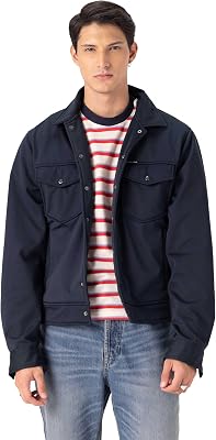 Members Only Mens Soft Shell Shirt Jacket for Men | Softshell Jacket Men | Mens Shirt Jacket | Soft Shell Jacket Mens