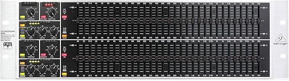 Behringer ULTRAGRAPH PRO FBQ6200HD High-Definition 31-Band Stereo Graphic Equalizer with FBQ Feedback Detection System
