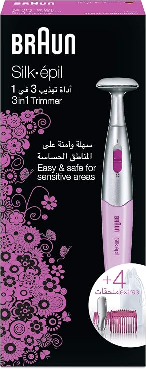 Braun Silk-épil electric Women's razor FG 1100, pink
