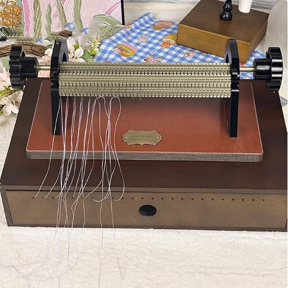 Smocking Pleater 24 Row,w/Back Box&Special Needle,Ruffler Sewing Machine,Presser Foot Gathering Pleats and Ruffles Attachment