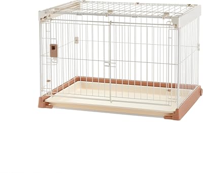 Richell Easy-Open 3-Way Door Pet Wire Crate