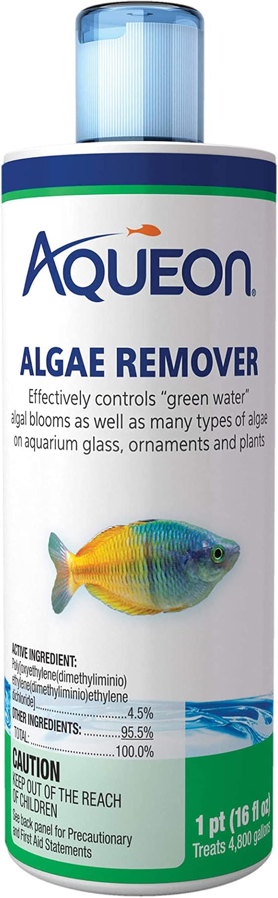 Aqueon Aquarium Algae Remover, 16 Fluid Ounces