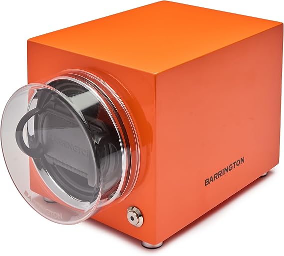 BARRINGTON Single Watch Winder for Automatic Watches for Wrists 6.5”-8.5”