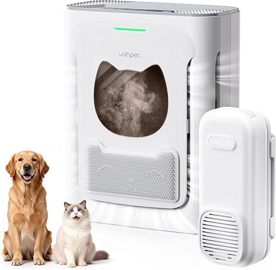 uahpet Pet Air Purifier Grey and Pet Nano Deodorizer