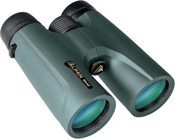 Alpen MagnaView 1042 Binoculars | Fully Multi-Coated BK7+BAK4 | Water-Resistant Outdoor Optics