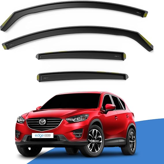 EdgeVisors Wind Deflectors Mazda CX-5 MK1 5Dr SUV 2011-2017 4pc