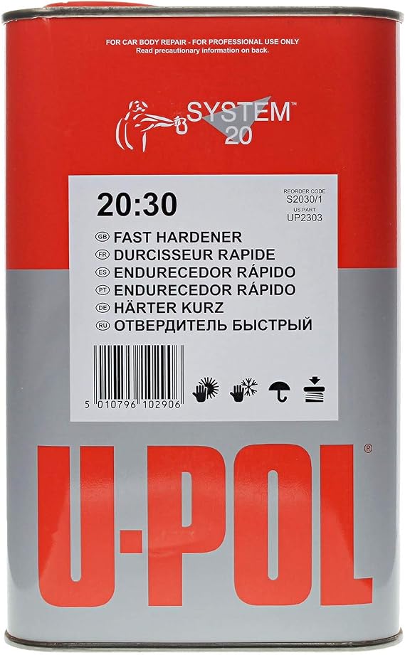 U-POL S2030: Fast Hardener 1 Liter Activator