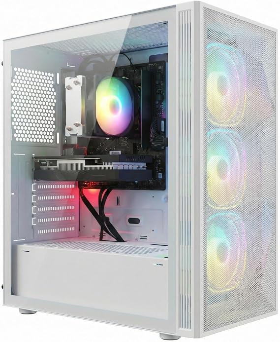STGsivir Gaming PC, Ryzen 5 5500UP, RTX 3050 6G, 16G RAM, 512G SSD