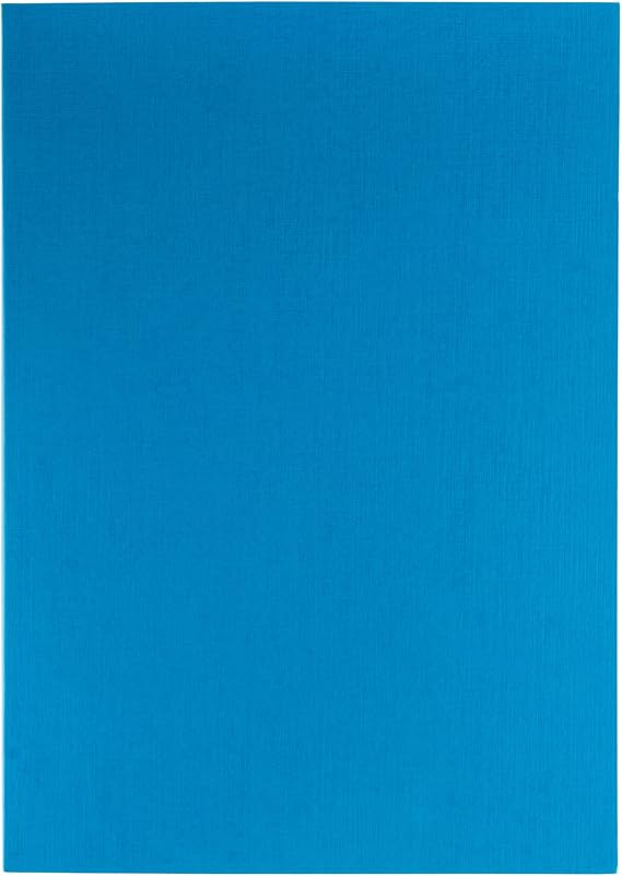 Fabriano Ecoqua Plus Glue-Bound Notebook, 5.8" x 8.3", A5, Lined, Turquoise