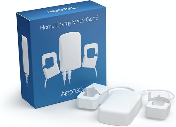 Aeotec by Aeon Labs ZW095 ZW095-A Home Energy Meter Gen5 Zwave Power Monitor Small White