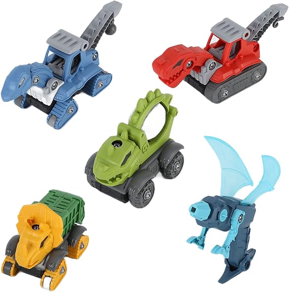 Detachable Assembly Dinosaur Toys Set with Moving Parts for Kids