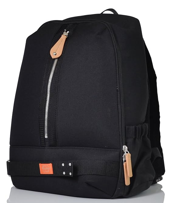 PacaPod Baby Diaper Bag - Picos Pack Black Shell- Backpack