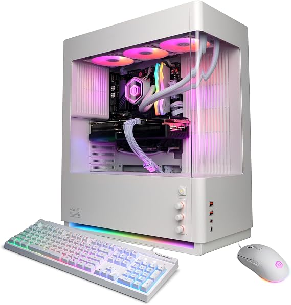 CyberPowerPC Gaming PC, AMD Ryzen 9 9950X3D2, Radeon RX 9070 XT 16GB